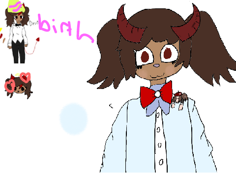 happy birthday  devil cupcake