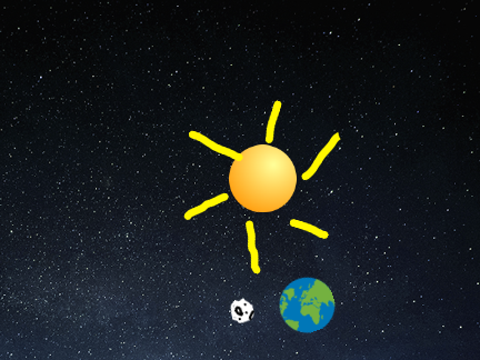 Space and Earth.