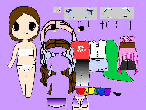 chibi dressup girl remix remix