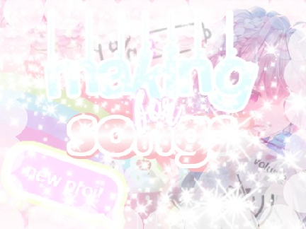 making banners for songs