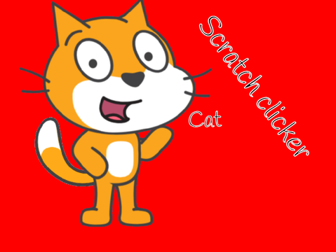 Scratch Cat clicker But i made it blue