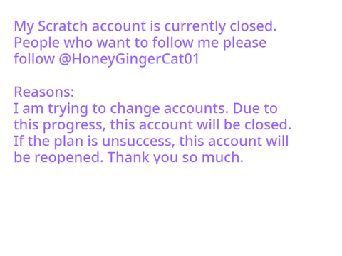 ACCOUNT CURRENTLY CLOSED NOCTICE