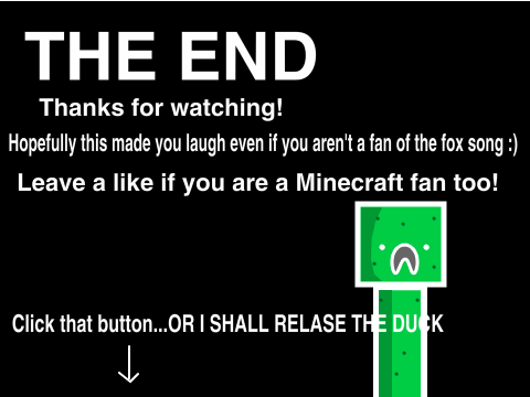 The Minecraft Squid - What Did the Fox Say? Parody