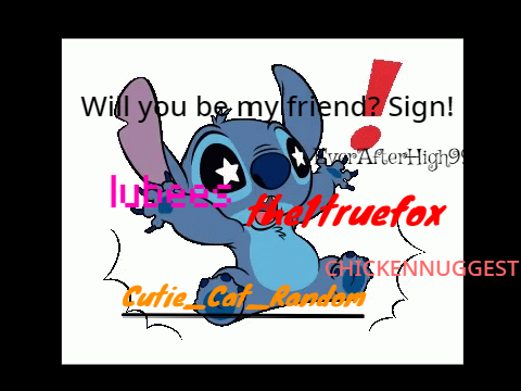 Remix and Sign to be my friend! <3 (signed by Cutie_Cat_Random) remix remix remix remix