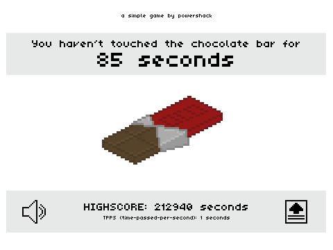 Don't Click The Chocolate Bar