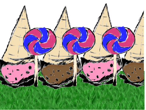 Backdrop for contest