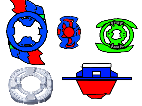 Bird Dranzer Wheel Constellation 3B 