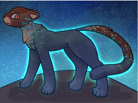 tfw you're slowly getting turned to stone by ancient cat magic ((hill i will die on cce))