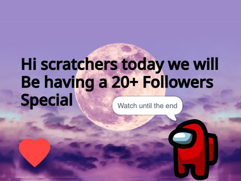 20+ Followers Special!