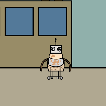 Robert the Robot - level boat
