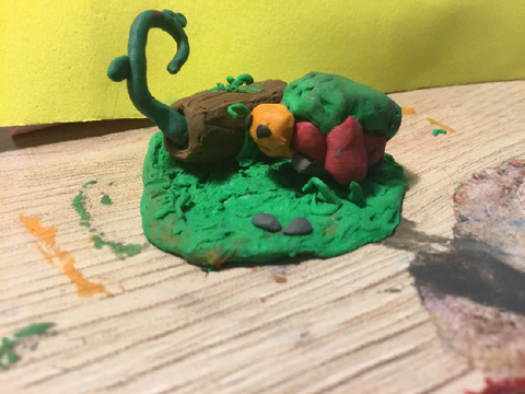I made the sniffer out of [CLAY]