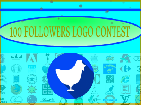 (CLOSED) 100 Followers Logo Contest