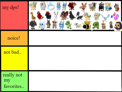 My Adopt Me Favourites list! remix remix