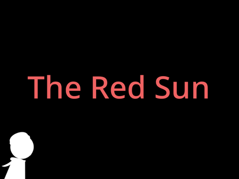 red sun