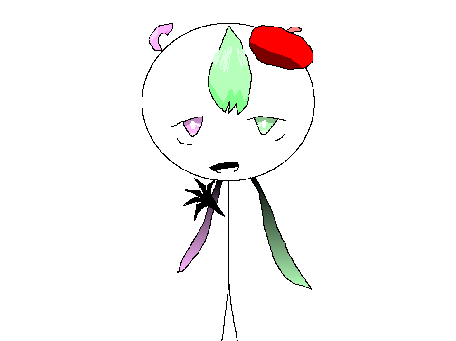 らんPVリレー部ランク試験用の絵