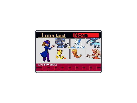 Team Luna Card