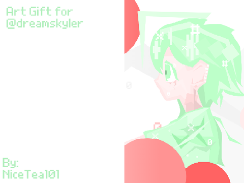 Late Bday Gift for @dreamskyler (with art process)