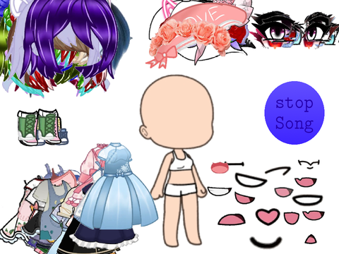 ☆g̲a̲c̲h̲a̲ l̲i̲f̲e̲ d̲r̲e̲s̲s̲ u̲p̲ g̲i̲r̲l̲ version ☆♡✌︎