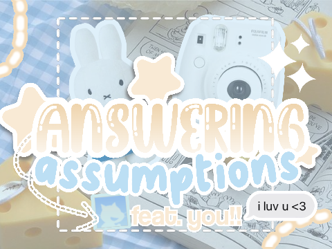⭐ assumptions ꒱