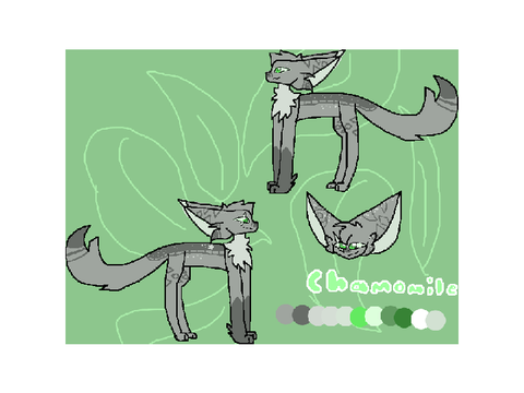 Chamomile but the reff is old lookin and I need to remake it