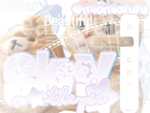 ♪(´▽｀) BC3 F0R SKY TH3 P13 <33