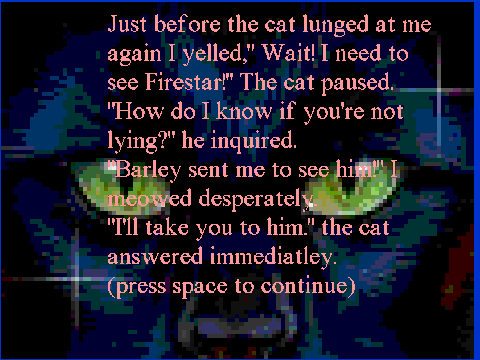 the sequal to the story of rainclaw