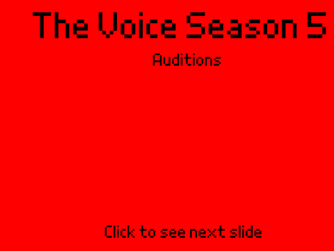 The Voice Season 5 OPEN Auditions remix