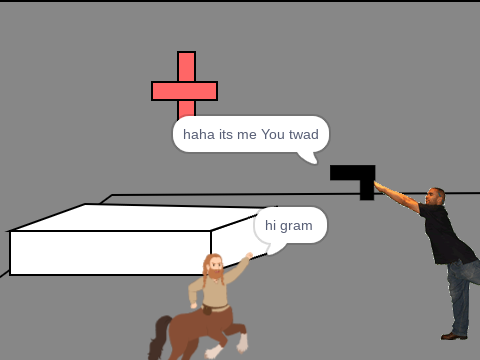 mean guy slaps horse guy on court PT 2