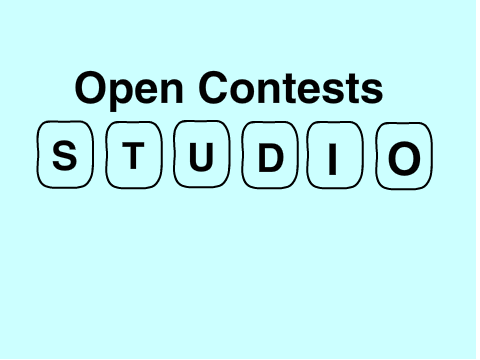 For the contest studio