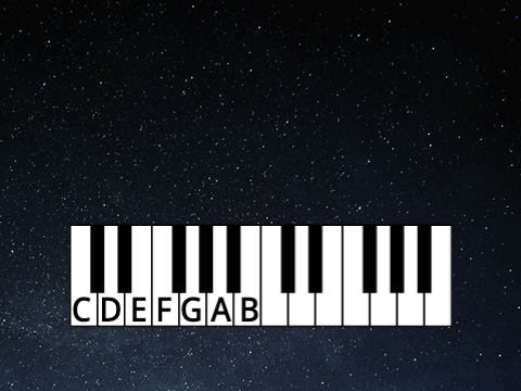 Twinkle Twinkle Little Star- Animated Piano