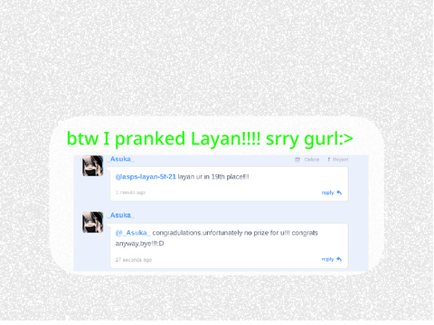 BANNERR CONTEST RESULTS!!!! *REPOSTED*