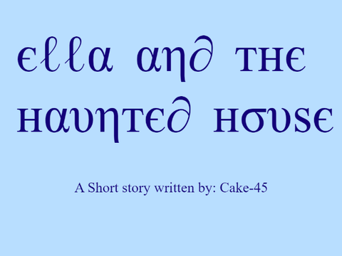 My entry for the writing contest