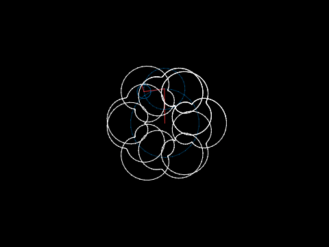 Fourier drawing test (WIP) - Flower