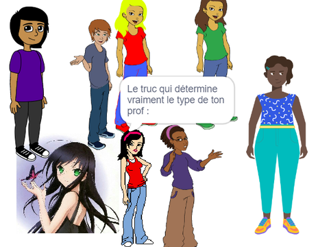 Les types de profs/Méfiez vous 2ème animation collège