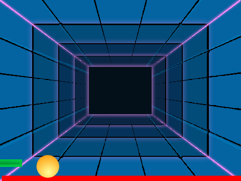 ping pong game made by Aryan