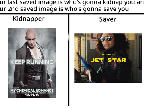 It was supposed to be funny but my camera roll worked a little too well