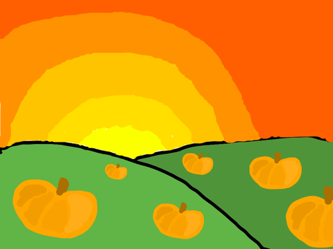 Pumpkin drawing contest remix