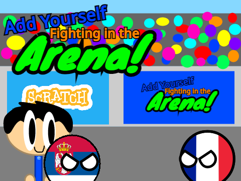 AY fighting in the arena [38]