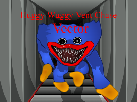 Huggy Wuggy Vent Chase Vector