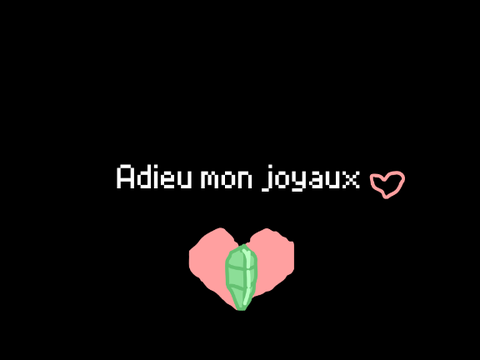 Adieu mon joyaux <3