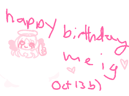 late birthday thing