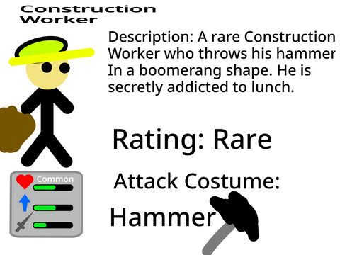 Construction worker design