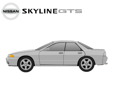 1989-1994 Nissan Skyline remix