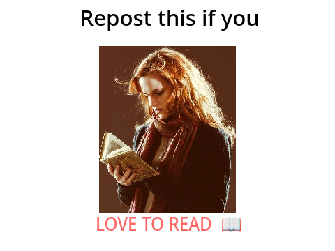 ❤️ Repost If You Love To Read ❤️ 