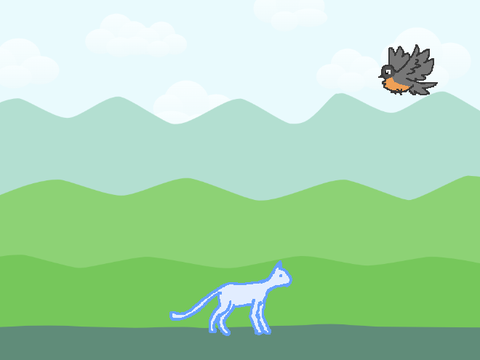 cat jumping