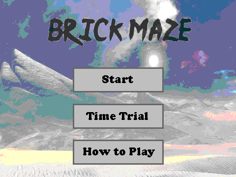 Brick maze
