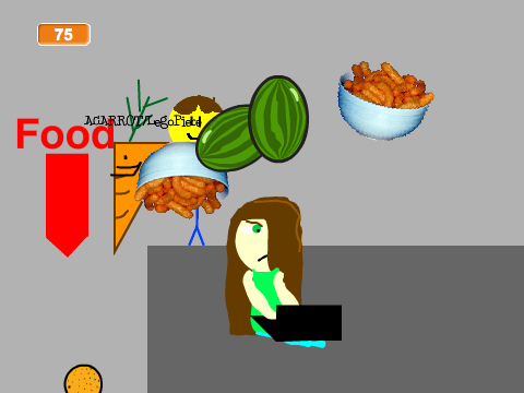 Add yourself stealing food! remix remix remix remix
