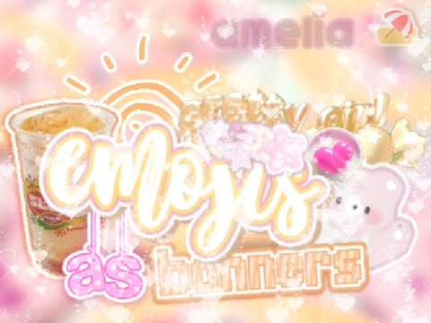 ☆ emojis as banners !? —