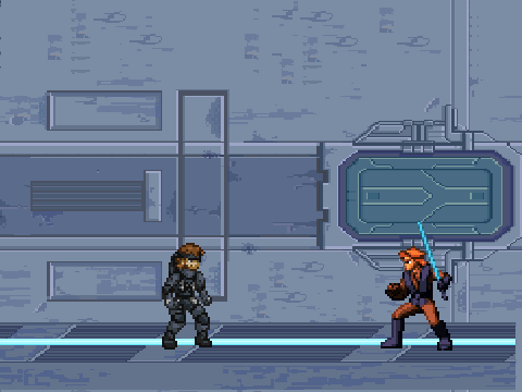 Snake v.s. Anakin Skywalker