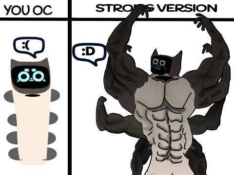 OC in strong version kacper1357jak 